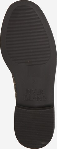 River Island Pantofle w kolorze beżowy