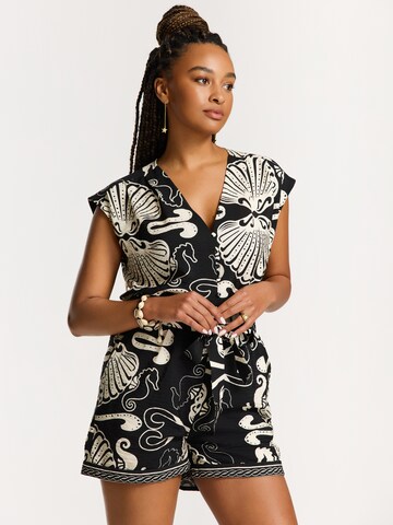 Shiwi Jumpsuit 'Faye' in Schwarz