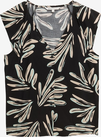 melns TOM TAILOR DENIM Blūze: no priekšpuses