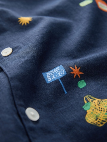 Next Regular Fit Hemd in Blau