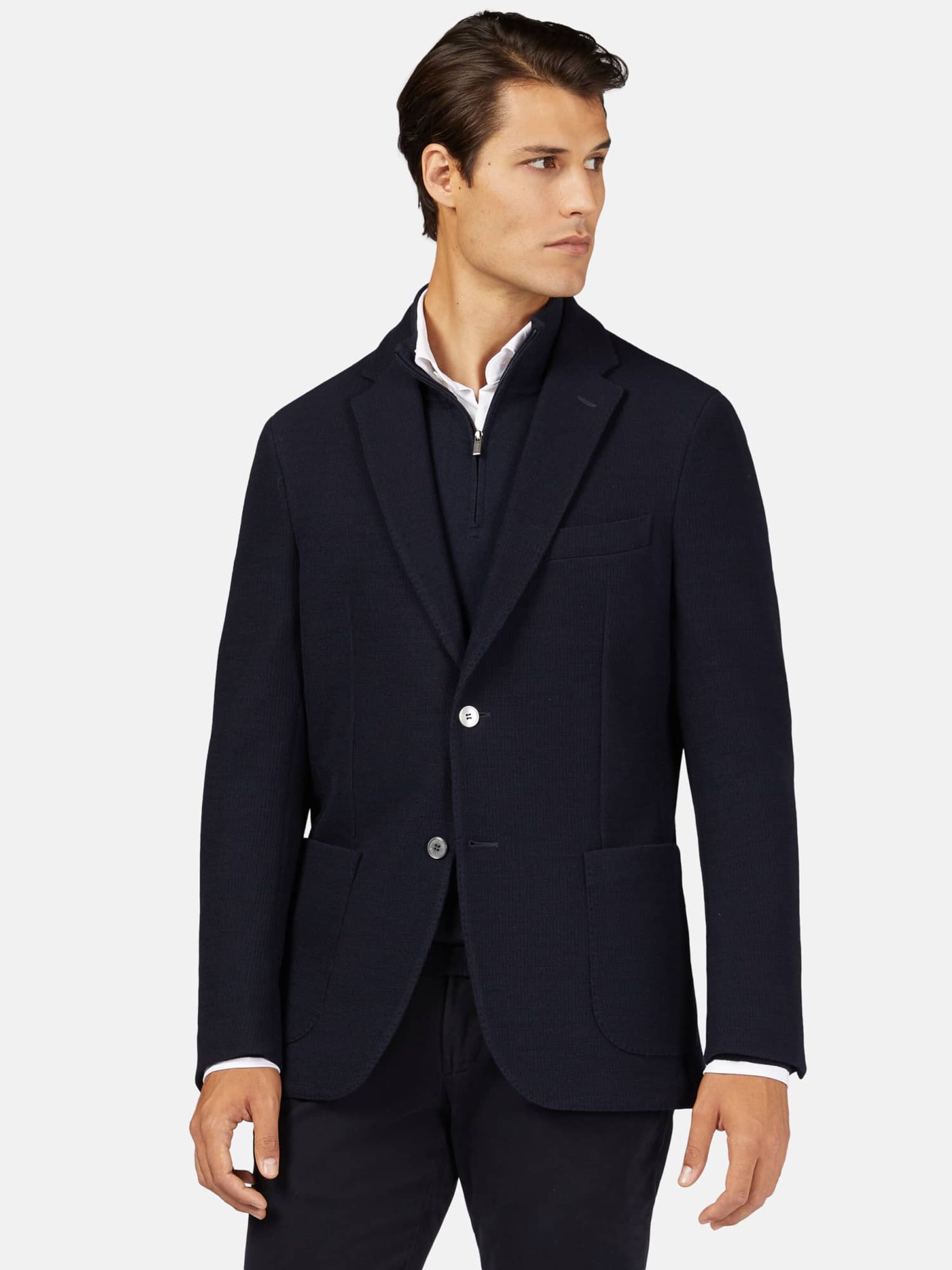 Männer Große Größen Boggi Milano Sakko in Navy - LN94704 Männer Große Größen Boggi Milano Sakko in Navy - LN94704