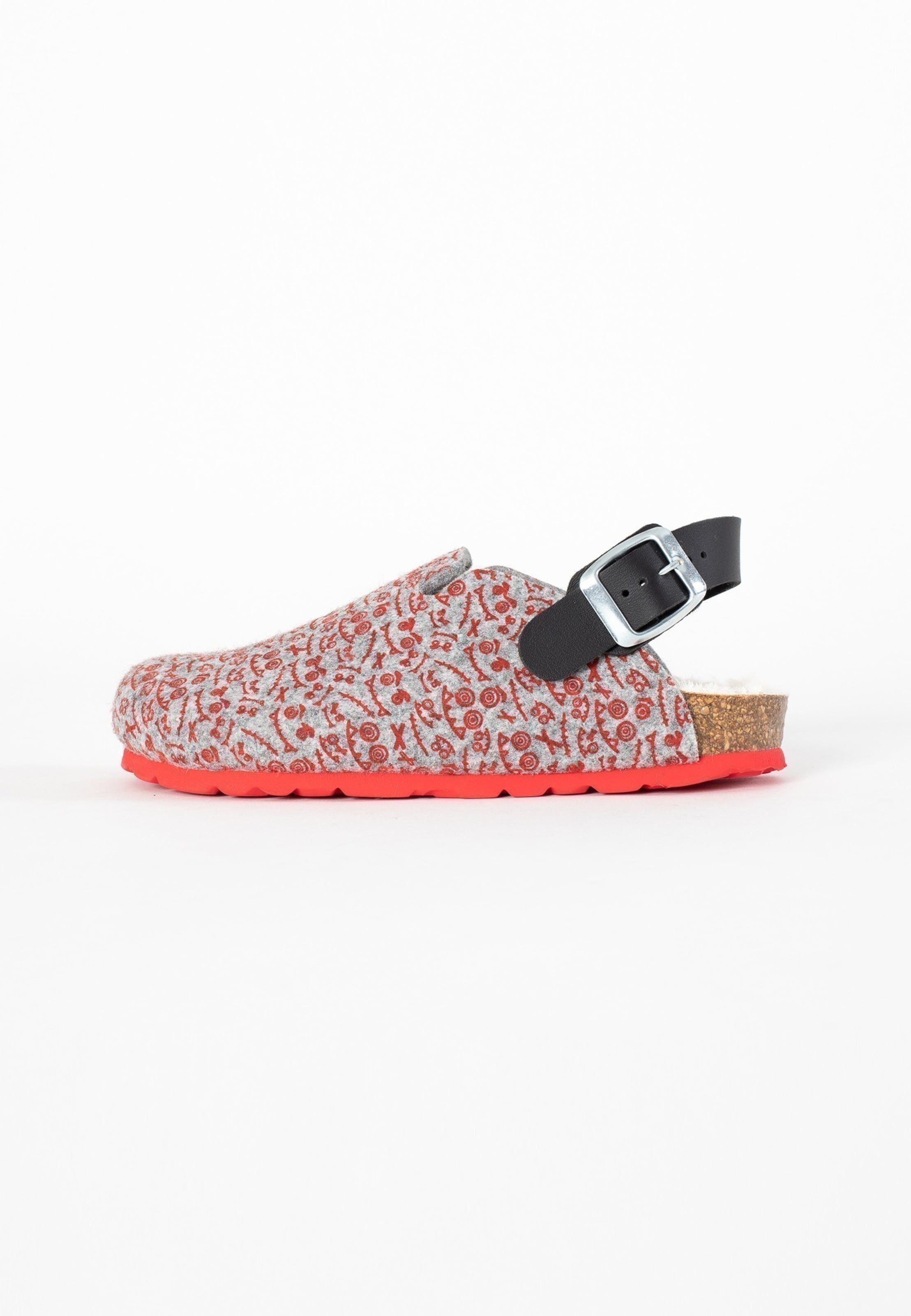 Chaussures ouvertes 'Noma' Bayton en rouge : devant