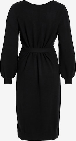 VILA - Vestido de malha 'RIL' em preto