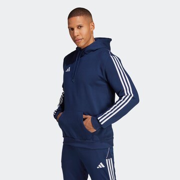 Felpa sportiva di ADIDAS PERFORMANCE in blu: frontale