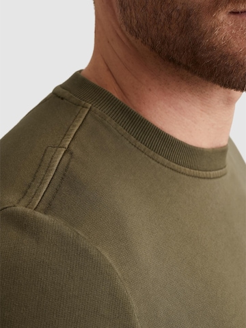 PME Legend - Sudadera 'Sweatshirt with artworks and flight pocket' en verde