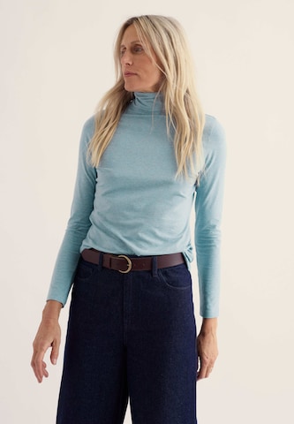 T-shirt ' Landing ' Seasalt Cornwall en bleu : devant