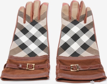 BURBERRY Gloves in M in Mixed colors: front