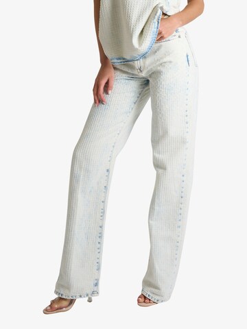ViCOLO Regular Jeans in Blauw: voorkant