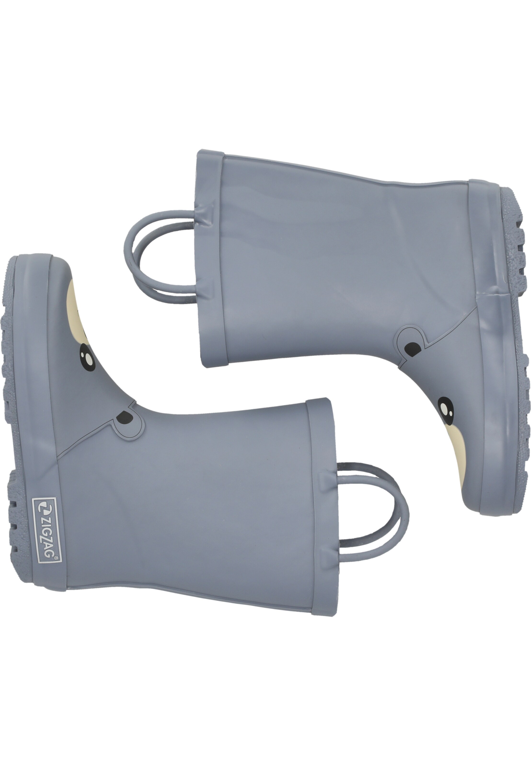 ZigZag Rubber Boots 'Solene' in Blue