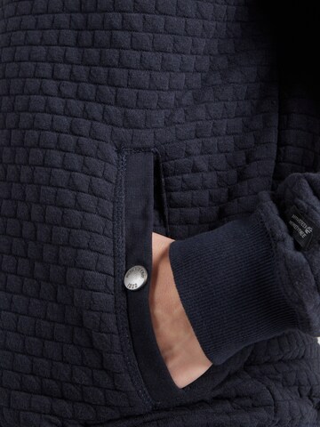 INDICODE JEANS Zip-Up Hoodie 'Arton' in Blue