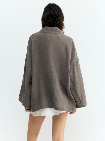 Kimono Pull&Bear en vert