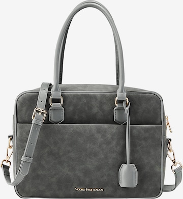 Victoria Hyde Handbag 'Margaret' in Grey: front