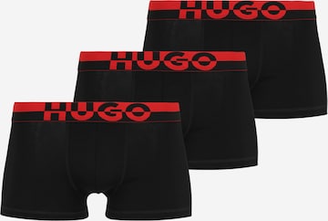 HUGO Bokserishortsit värissä musta: etupuoli
