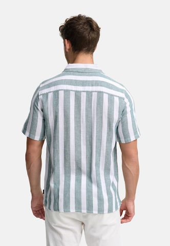 INDICODE JEANS Regular fit Overhemd 'Bravida' in Groen