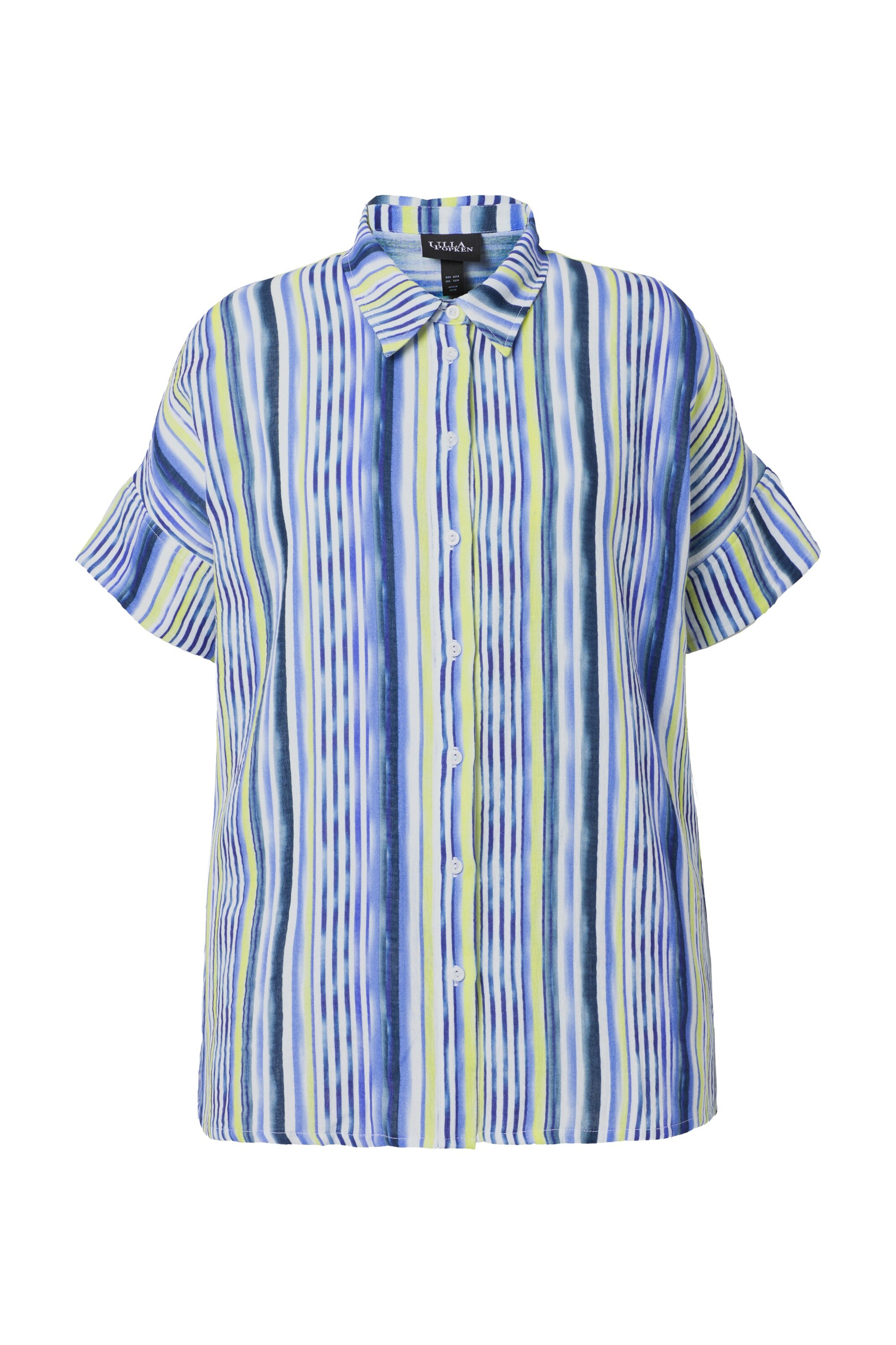 Ulla Popken Blouse in Blue: front