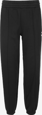 PUMA Tapered Sportbroek in Zwart: voorkant