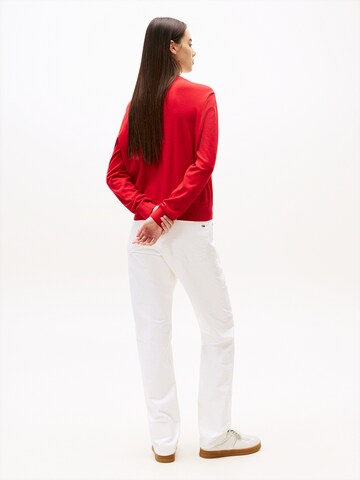 Tommy Jeans Свитер 'ESSENTIAL' в Красный