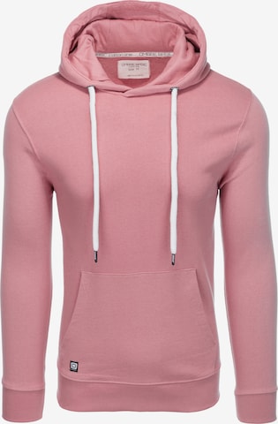 Sweat-shirt 'B1147' Ombre en rose : devant