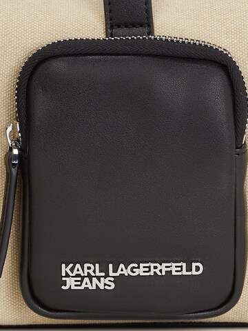 Borsa a spalla di KARL LAGERFELD JEANS in beige