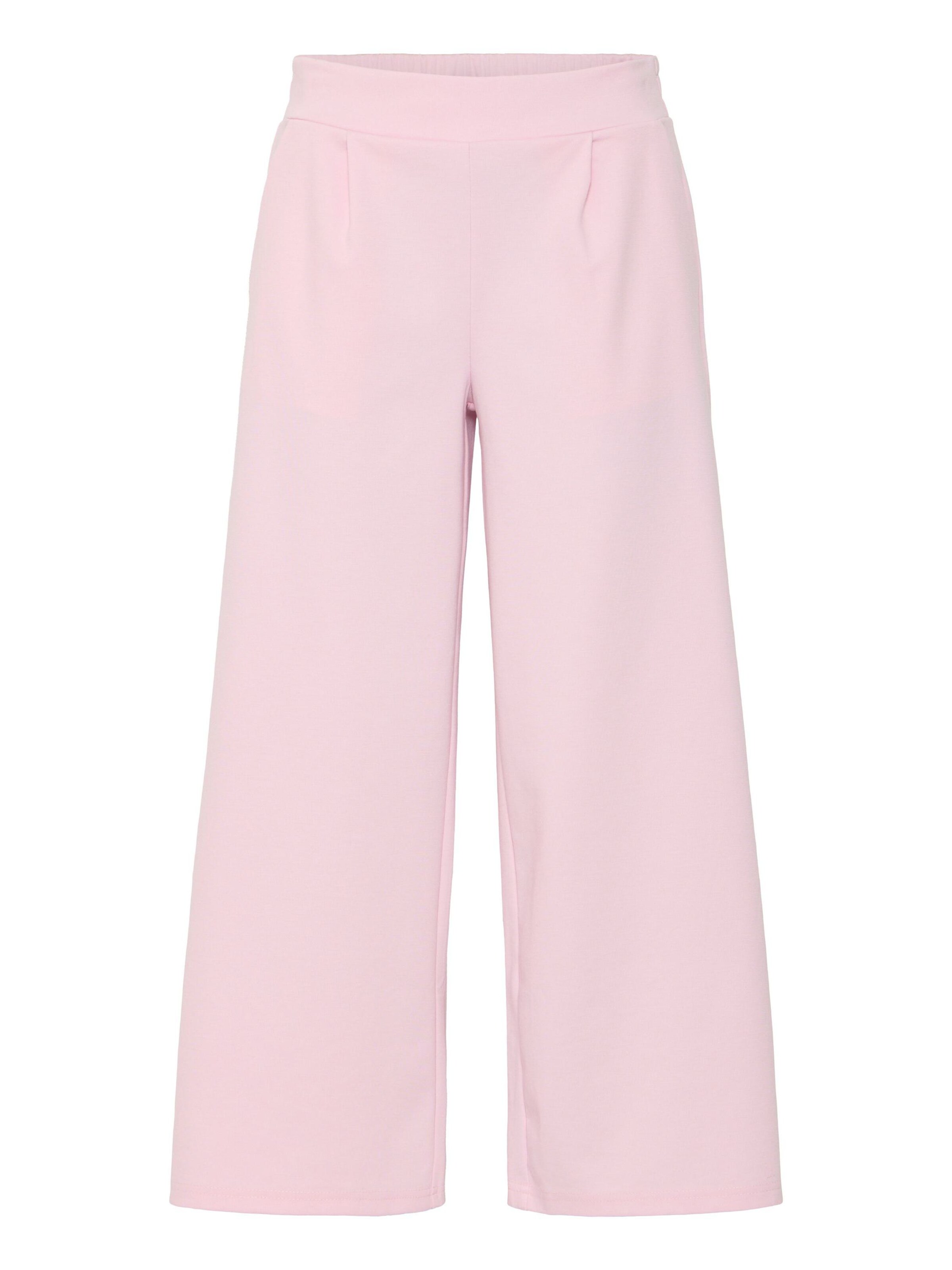 ICHI - Calças com pregas 'IHKate' em rosa: frente