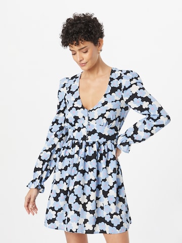 Robe Monki en bleu : devant