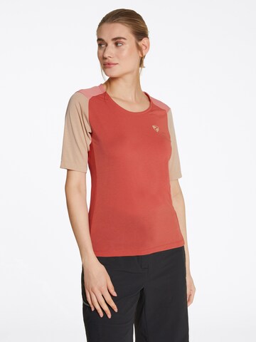 ZIENER Performance Shirt 'NESTONIA' in Orange: front