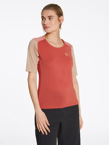 ZIENER T-Shirt 'NESTONIA' in Orange: predná strana