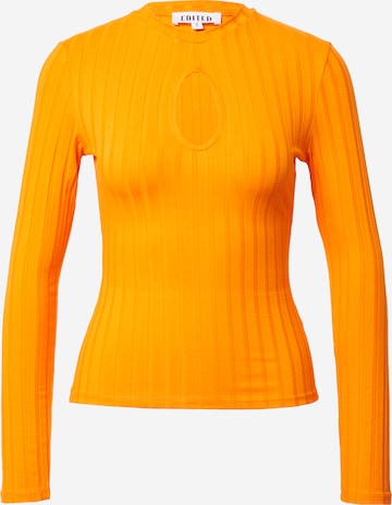 EDITED Shirt 'Charlot' in Orange: predná strana