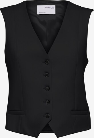 SELECTED FEMME Vest in Black: front