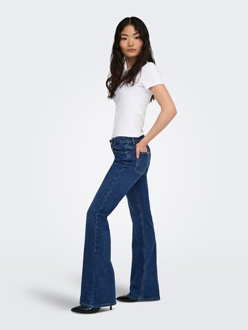 ONLY Flared Jeans 'ONLLOLA' in Blau