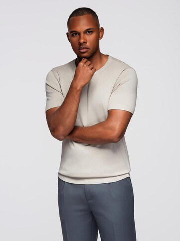 Ombre Shirt in Grijs: voorkant