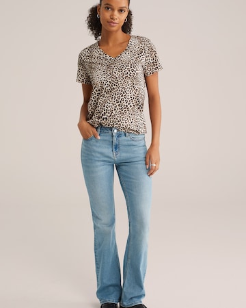 WE Fashion - Camisa em castanho