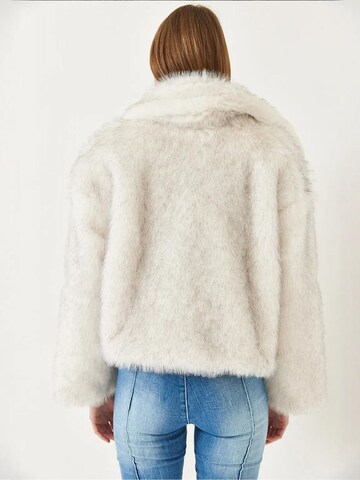 Veste mi-saison Bianco Lucci en blanc