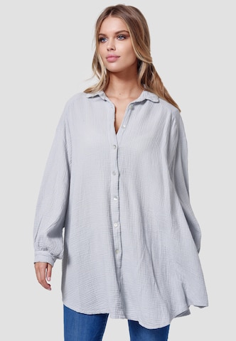 Decay Blouse in Grey: front