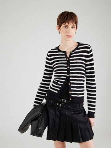 b.young Knit Cardigan 'MIKALA' in Black: front