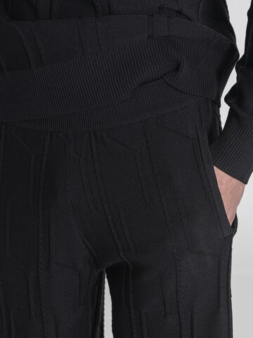 Gianni Kavanagh Regular Sportbroek in Zwart