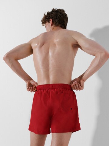 Karl Lagerfeld Zwemshorts in Rood