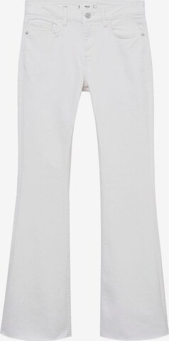 MANGO Flared Jeans in Weiß: predná strana