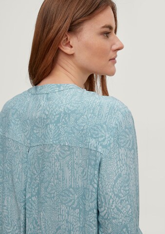 comma casual identity Bluse in Blau