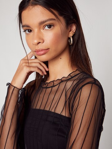 T-shirt 'Ava' ABOUT YOU x MOGLI en noir