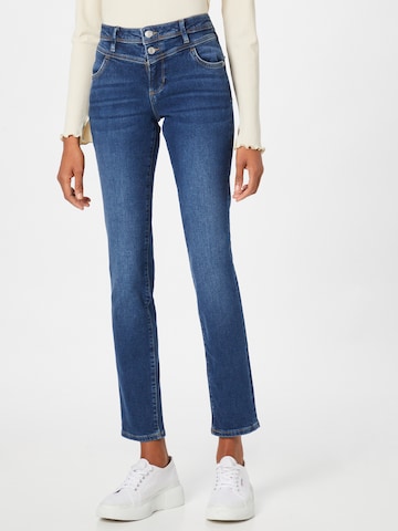 s.Oliver Slimfit Jeans 'BETSY' in Blauw: voorkant