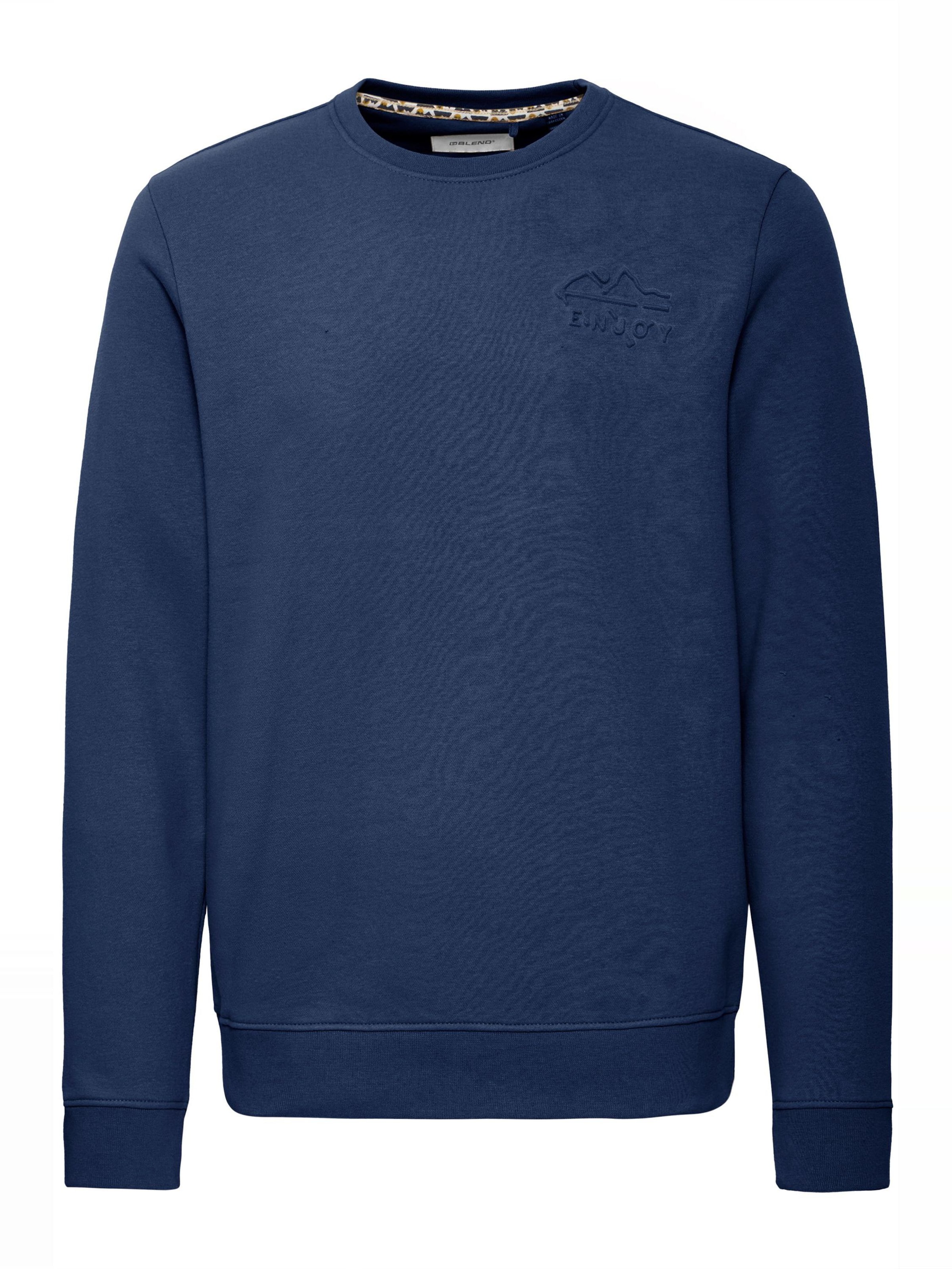 BLEND Sweatshirt in Blau: Vorderseite