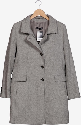 Franco Callegari Mantel L in Grau: Vorderseite