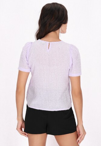 faina Blouse 'Fashion Look' in Purple