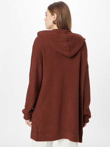 QS Knit Cardigan in Brown