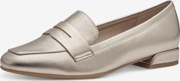 MARCO TOZZI - Sapato Slip-on em ouro: frente