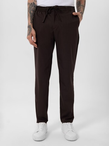 By Diess Collection Regular Broek in Zwart: voorkant