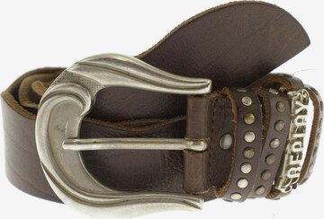 REPLAY Belt in One size in Brown: front