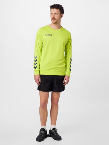 Hummel Sportsweatshirt in Groen