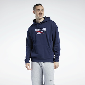 Reebok Sweatshirt 'Vector' in Blue: front